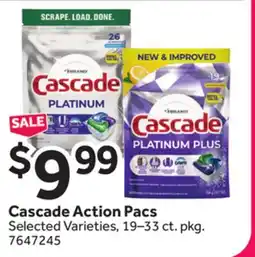 Stop&Shop Cascade Action Pacs offer