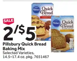 Stop&Shop Pillsbury Quick Bread Baking Mix offer