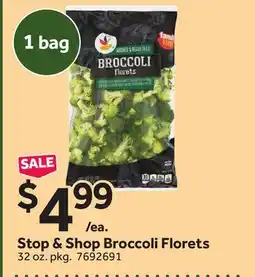 Stop&Shop Stop & Shop Broccoli Florets offer