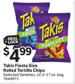 Stop&Shop Takis Fiesta Size Rolled Tortilla Chips offer