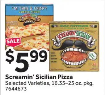 Stop&Shop Screamin' Sicilian Pizza offer