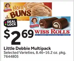 Stop&Shop Little Debbie Multipack offer