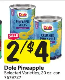 Stop&Shop Dole Pineapple offer