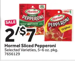Stop&Shop Hormel Sliced Pepperoni offer