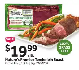 Stop&Shop Nature's Promise Tenderloin Roast offer