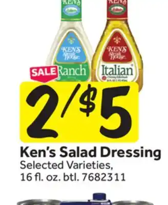 Stop&Shop Ken's Salad Dressing offer