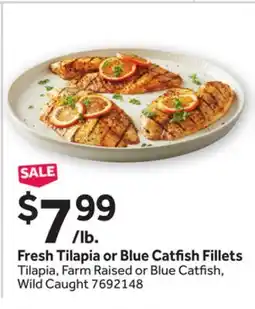 Stop&Shop Fresh Tilapia or Blue Catfish Fillets offer