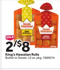 Stop&Shop King's Hawaiian Rolls offer