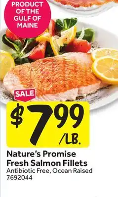 Stop&Shop Nature's Promise Fresh Salmon Fillets offer