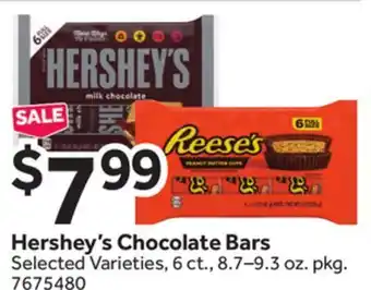 Stop&Shop Hershey's Chocolate Bars offer