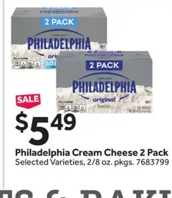 Stop&Shop Philadelphia Cream Cheese offer