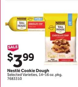 Stop&Shop Nestlé Cookie Dough offer