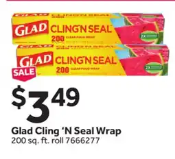 Stop&Shop Glad Cling 'N Seal Wrap offer