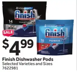 Stop&Shop Finish Dishwasher Pods offer