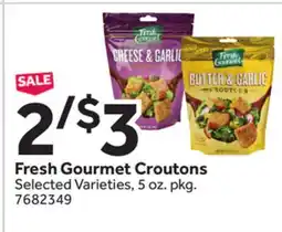 Stop&Shop Fresh Gourmet Croutons offer