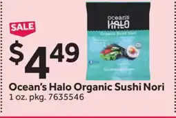 Stop&Shop Ocean's Halo Organic Sushi Nori offer