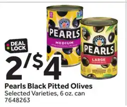 Stop&Shop Pearls Black Pitted Olives offer