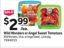 Stop&Shop Wild Wonders or Angel Sweet Tomatoes offer