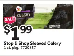 Stop&Shop Stop & Shop Sleeved Celery offer