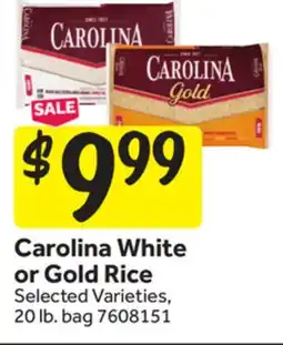 Stop&Shop Carolina White or Gold Rice offer