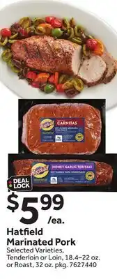 Stop&Shop Hatfield Marinated Pork offer