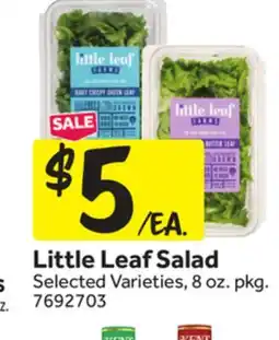 Stop&Shop Little Leaf Salad offer