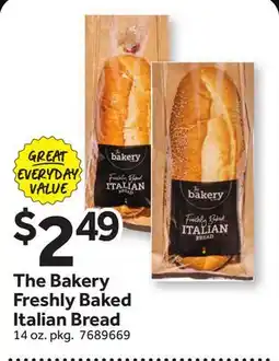 Stop&Shop The Bakery Freshly Baked Italian Bread offer