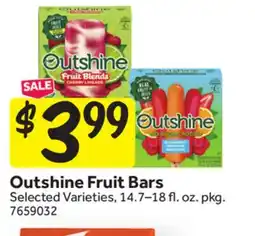 Stop&Shop Outshine Fruit Bars offer