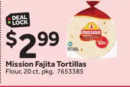 Stop&Shop Mission Fajita Tortillas offer