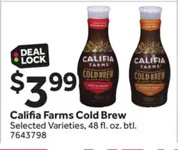 Stop&Shop Califia Farms Cold Brew offer