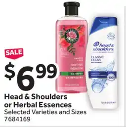 Stop&Shop Head & Shoulders or Herbal Essences offer