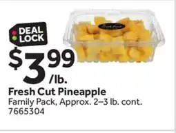 Stop&Shop Fresh Cut Pineapple offer