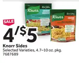 Stop&Shop Knorr Sides offer