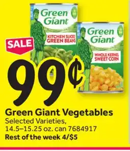 Stop&Shop Green Giant Vegetables offer