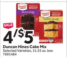 Stop&Shop Duncan Hines Cake Mix offer