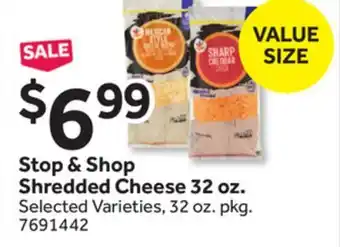 Stop&Shop Stop & Shop Shredded Cheese offer