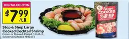 Stop&Shop Stop & Shop Large Cooked Cocktail Shrimp offer