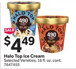 Stop&Shop Halo Top Ice Cream offer