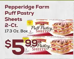 DeCicco & Sons Pepperidge Farm Puff Pastry Sheets 2 - Ct offer