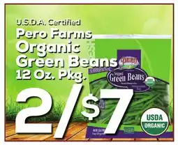DeCicco & Sons Pero Farms Organic Green Beans offer