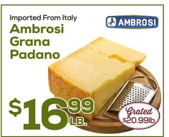 DeCicco & Sons Ambrosi Grana Padano offer