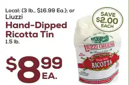 DeCicco & Sons Liuzzi Hand-Dipped Ricotta Tin offer
