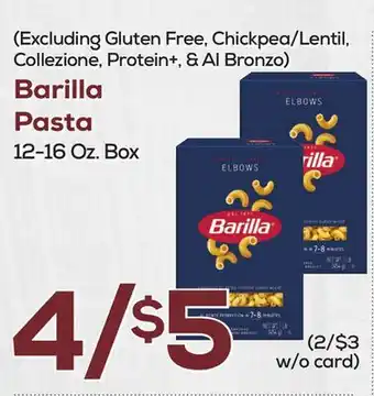 DeCicco & Sons Barilla Pasta offer