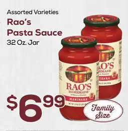DeCicco & Sons Rao's Pasta Sauce offer