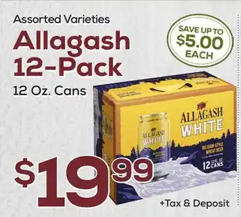 DeCicco & Sons Allagash 12-Pack offer