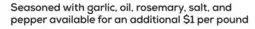 DeCicco & Sons Seasoned with garlic, oil, rosemary, salt, and pepper offer
