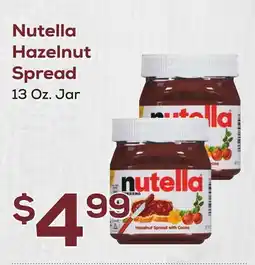 DeCicco & Sons Nutella Hazelnut Spread offer