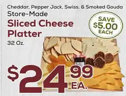 DeCicco & Sons Sliced Cheese Platter offer