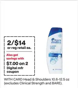 CVS Head & Shoulders offer