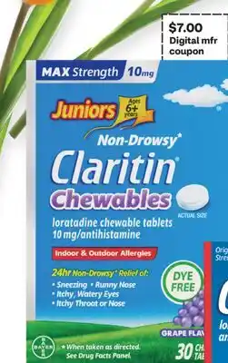 CVS Claritin Chewables offer